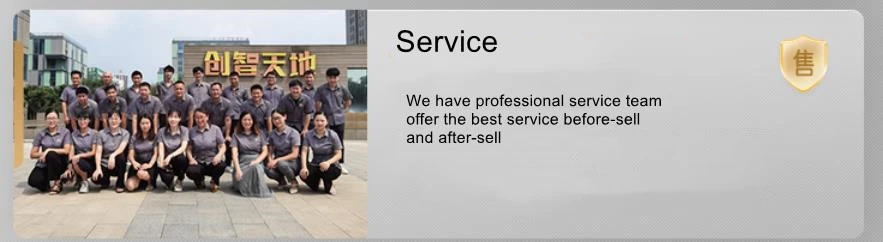 Service team before and after sell